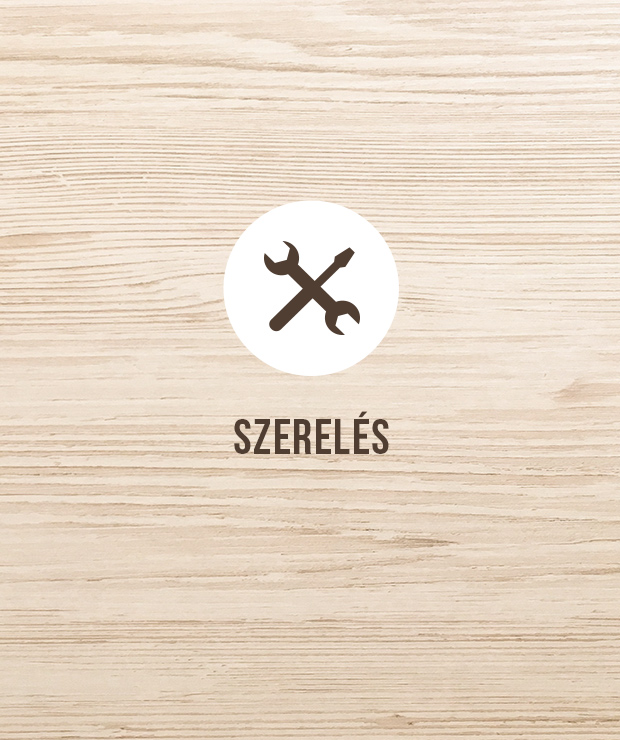 Szerelés