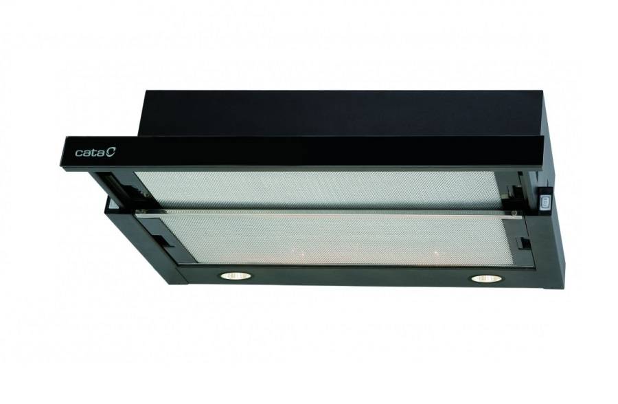 Cata - Páraelszívó TF-2003/60 LED BLACK GLASS