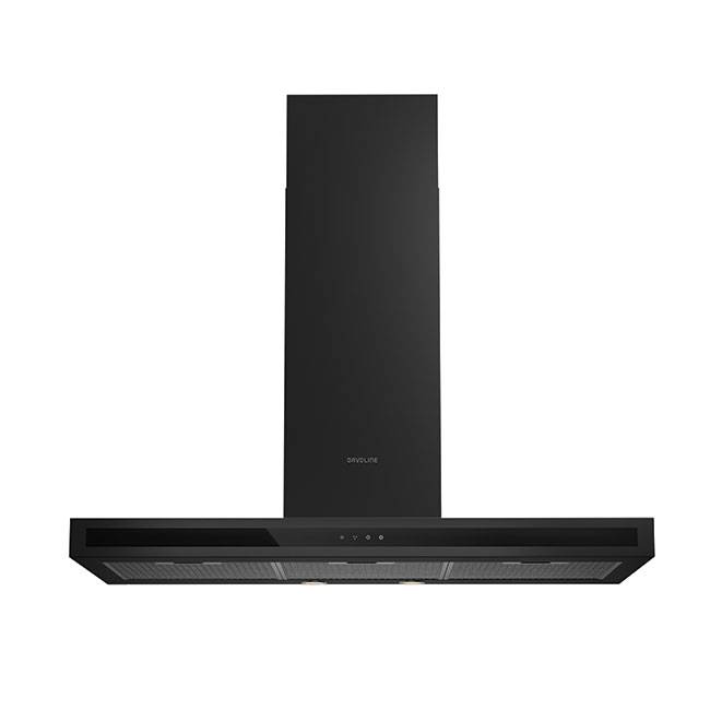 Davoline - Páraelszívó Square 90 cm fekete - A készlet erejéig rendelhető!