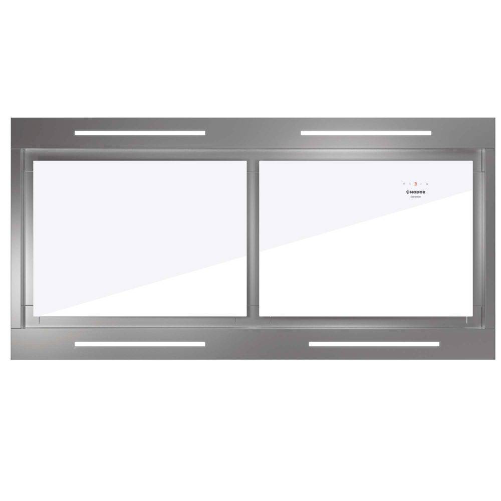 NODOR - Páraelszívó NorBreeze ISLA DEIMOS 1400 TWIN RF Hob to Hood