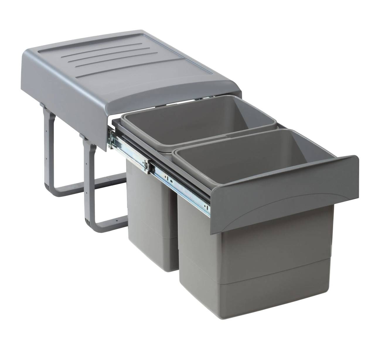 EKOTECH - Beépíthető hulladékgyűjtő MEGA 40 - 2x15 liter 