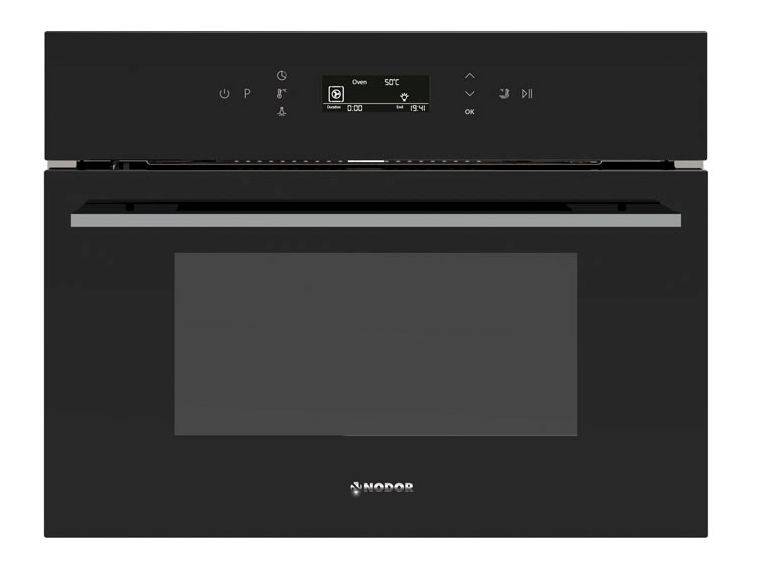NODOR - Beépíthető mikrohullámú sütő NorChef MW-4800 DB