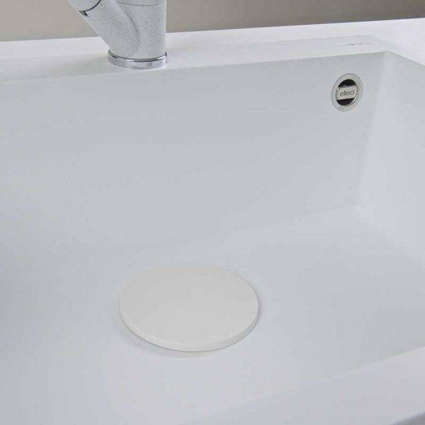 ELLECI - Takarólap 3,5" manual szűrőhöz Granitek G68 bianco - Kifutó termék!