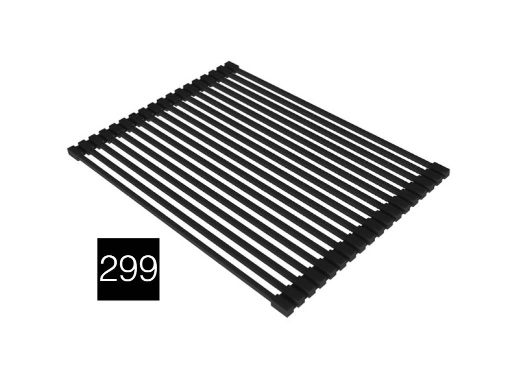 ELLECI - ARS023BK Edényszárító Rollmat 500 matt fekete