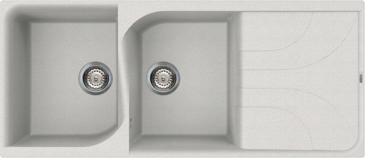 ELLECI - Mosogatótálca Ego 500 G52 Bianco Pietra - Kifutó termék!