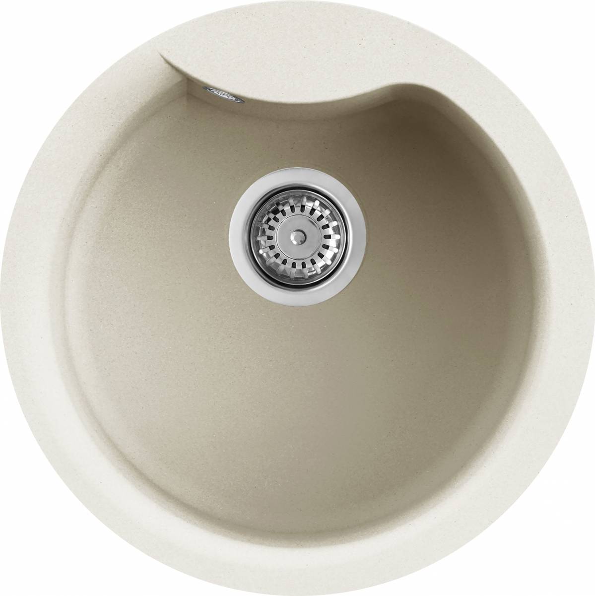 ELLECI - Mosogatótálca Ego ROUND G62 Bianco Antico