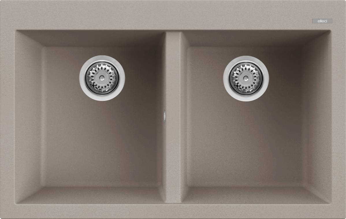 ELLECI - Mosogatótálca Quadra 350 G43 Tortora