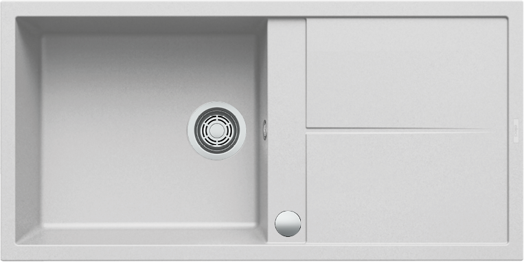 ELLECI - Mosogatótálca Best 480 AUTOMATA G68 Bianco - Kifutó termék!