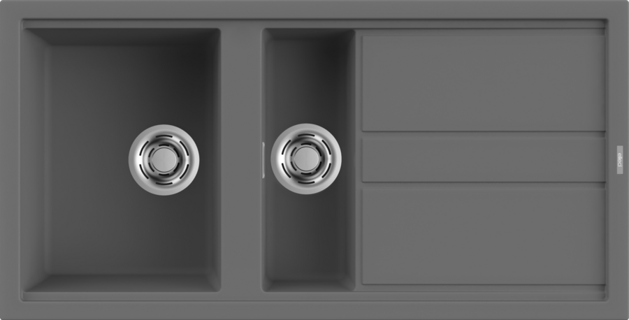 ELLECI - Mosogatótálca Best 475 K99 Concrete - Kifutó termék!