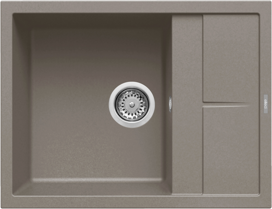 ELLECI - Mosogatótálca Unico 125 K93 Dove Grey - A készlet erejéig rendelhető!