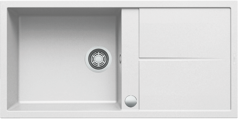 ELLECI - Mosogatótálca Unico 480 AUTOMATA K96 White - Kifutó termék!