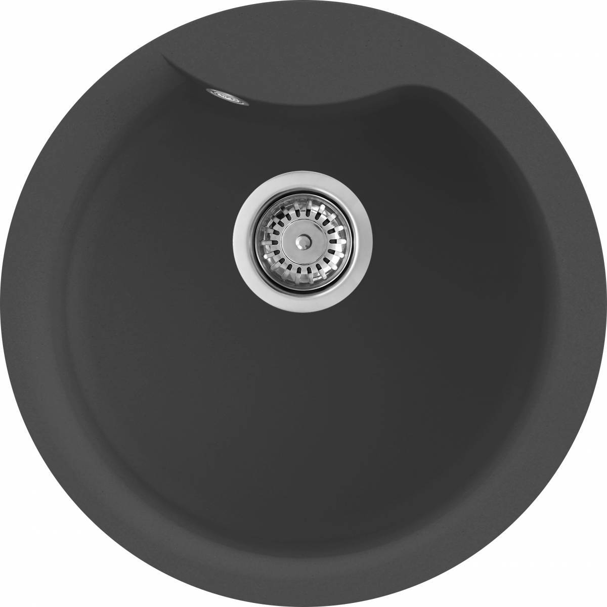 ELLECI - Mosogatótálca Ego ROUND M70 nero metal