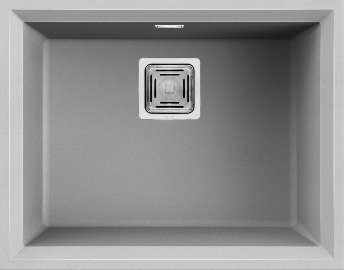 ELLECI - Mosogatótálca Karisma 105 UM M79 Aluminium munkalap alá szerelhető