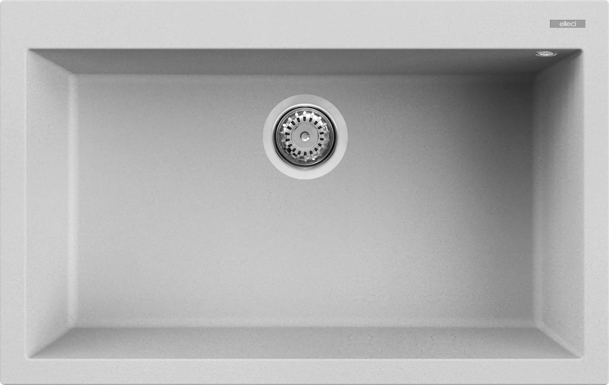 ELLECI - Mosogatótálca Quadra 130 M79 Aluminium