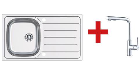 CATA XSE3 mosogatótálca (CDP) + csaptelep (XSE) szett