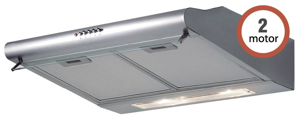 Cata - Páraelszívó P-3260 inox X/L LED