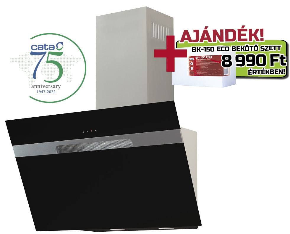 CATA - Páraelszívó AVLAKI 600 XGBK + BK150 ECO bekötő szett - A készlet erejéig rendelhető!