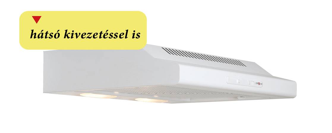 Davoline - Páraelszívó Olympia 250 1M/1 WH 50 cm fehér - A készlet erejéig rendelhető!