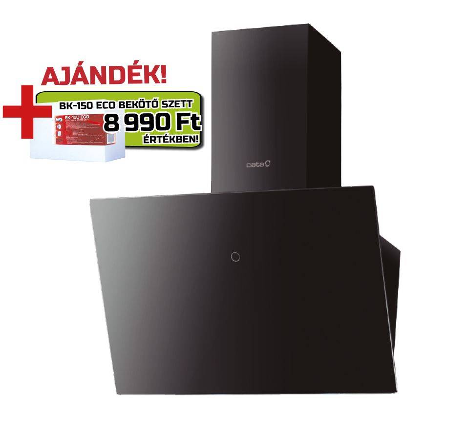 Cata - Páraelszívó LENA 600 XGBK fekete + BK150 ECO bekötő szett