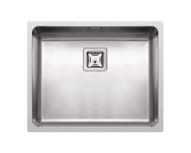 ELLECI - Mosogatótálca W-Square 500 inox munkalapra, munkalap alá és szintbe is szerelhető